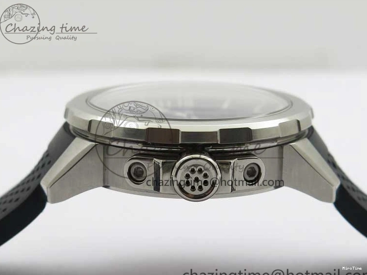 MIROTIME 0124 RelaxedFit Aquatimer Automatic IW329004 V6F 1:1 Best Edition Blue Dial on Rubber Strap MIYOTA 7095